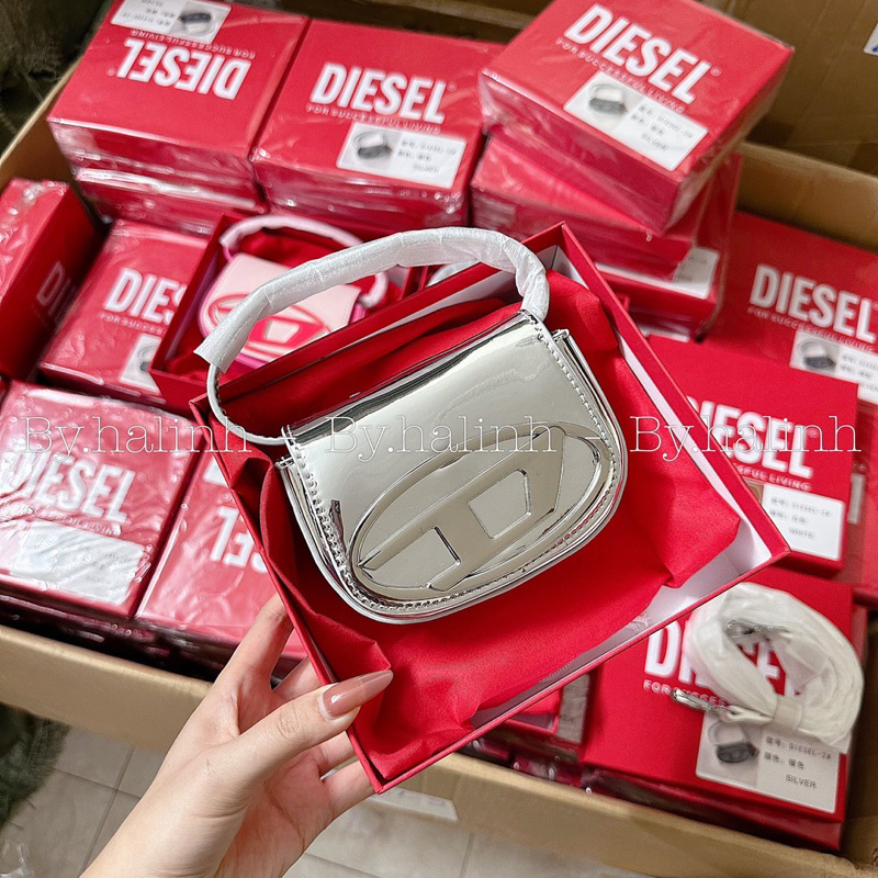Full Box Size Mini Die Sel Mini Dáng Bầu Kèm Dây Đeo Chéo