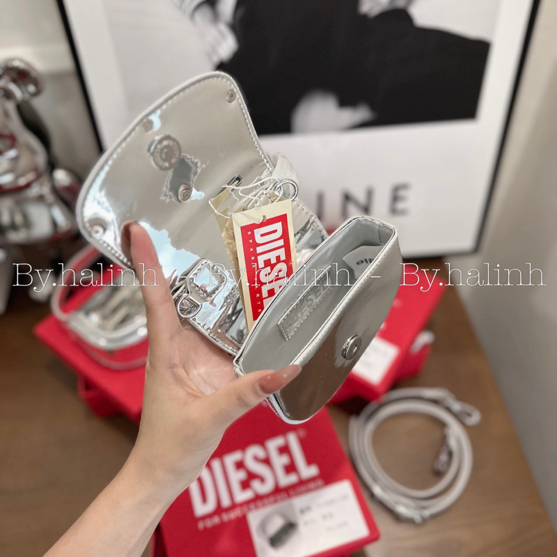 Full Box Size Mini Die Sel Mini Dáng Bầu Kèm Dây Đeo Chéo