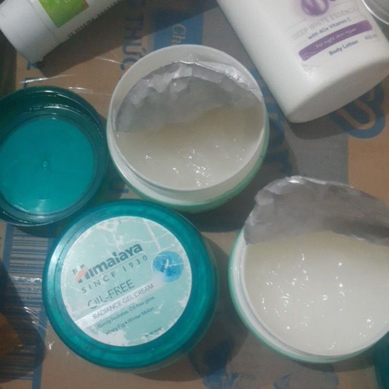 KEM DƯỠNG ẨM ĐA NĂNG HIMALAYA 150ML MỌI LOẠI DA ĐẶC BIỆT AI BỎNG NẮNG DÙNG NHIỀU 2HU ĐẦY, 1CON LẠI 85_90%