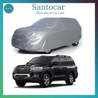 Bạt phủ xe ô tô Toyota Land Cruiser , bạt trùm xe Land Cruiser vải dù - Santocar
