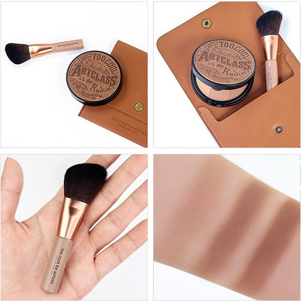 Set Phấn Tạo Khối Too Cool For School Artclass By Rodin Shading Master Limited Edition kèm cọ và túi da