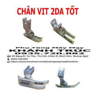 Chân vịt nhựa 2 da (Đài Loan) tốt máy may (khâu) công nghiệp 1kim