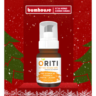 Xịt mọc tóc ORITI 100ml kích mọc tóc tế bào gốc cam ngăn rụng tóc thảo mộc