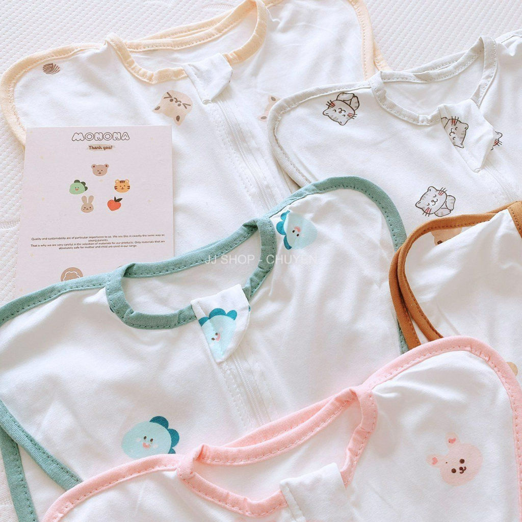 Kén Nhộng Chũn Vải Mesh Thoáng Khí / Vải Cotton MONONA Cho Bé