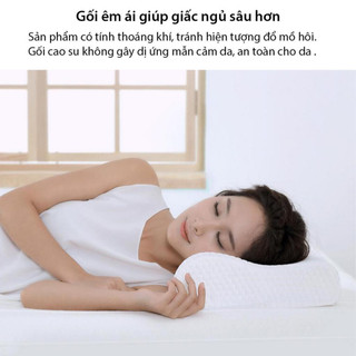 Gối cao su non người lớn Kaw chống đau mỏi vai gáy chất lượng cao