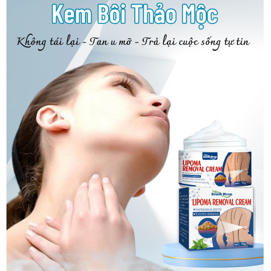Kem Bôi Thảo Mộc - Tan Hạch Mỡ, Bướu Cổ, Cường Giáp South Moon Chính Hãng