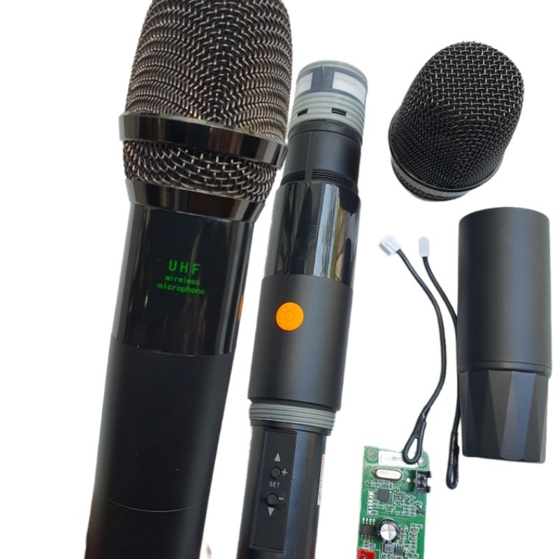 Micro uhf 2 màn hình chống hú cực đỉnh