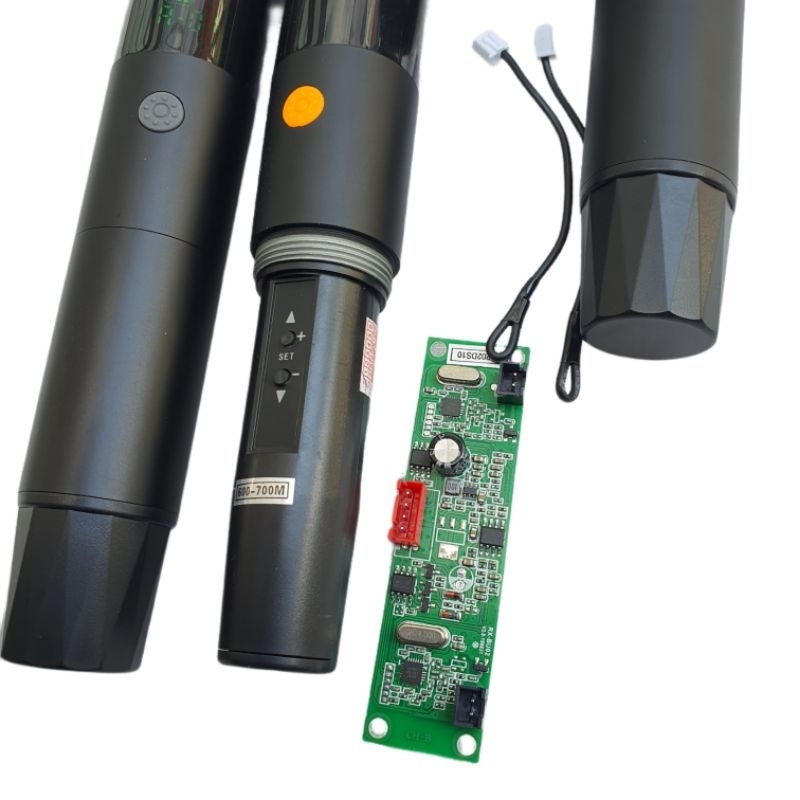 Micro uhf 2 màn hình chống hú cực đỉnh