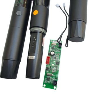 micro uhf 2 màn hình chống hú cực đỉnh