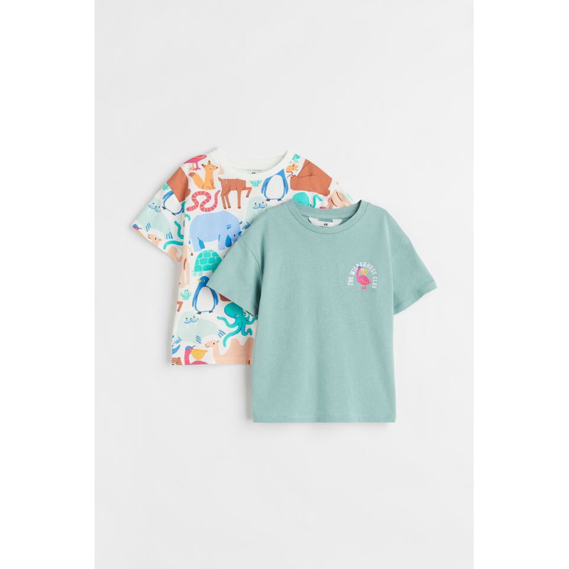 Set áo phông 100% chính hãng HM cho bé