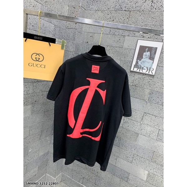 Áo Thun LC Nam Nữ Hai Màu Đen Trắng Siêu Cấp Chất Liệu Cotton Co Dãn Form Unisex Siêu Đẹp Hot 2023 | BigBuy360 - bigbuy360.vn