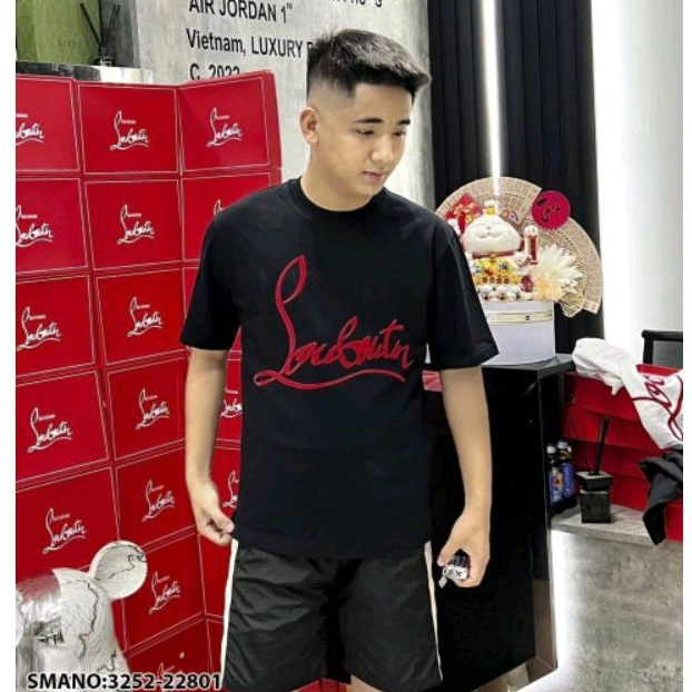 Áo Thun LC Nam Nữ Hai Màu Đen Trắng Siêu Cấp Chất Liệu Cotton Co Dãn Form Unisex Siêu Đẹp Hot 2023 | BigBuy360 - bigbuy360.vn