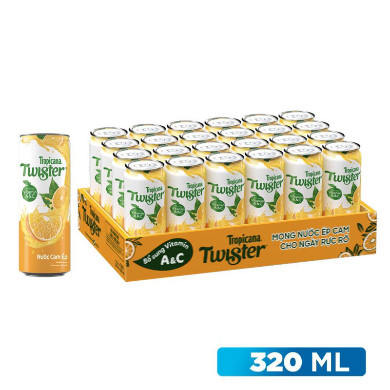 Cam ép lon Twister 320ml