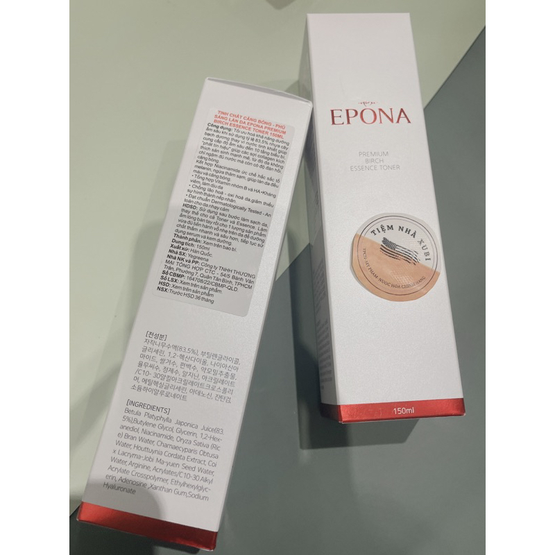( Chính Hãng) Tinh Chất Căng Bóng Làm Sáng Da Epona Premium Bircha Essence 150ml Hàn Quốc