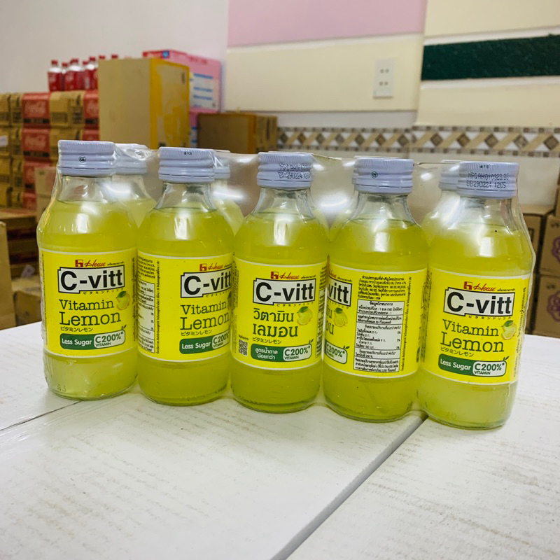 Nước vitamin C C-VITT - Bổ sung Vitamin C - Tăng đề kháng, giảm stress, sáng da tự nhiên - Chai 140ml