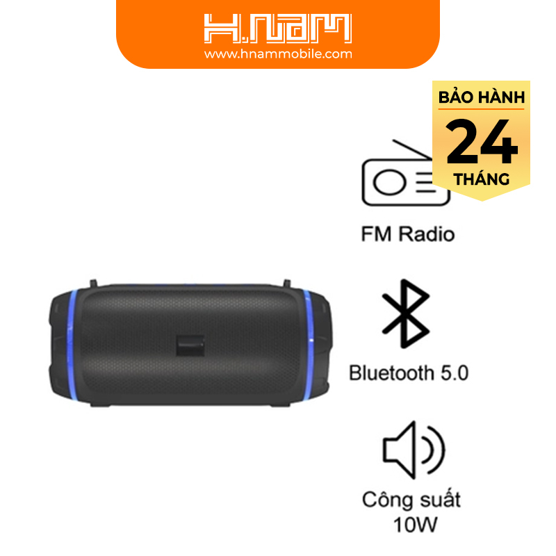 Loa Bluetooth Energizer Kiêm Pin Sạc Dự Phòng BTS-102	Pin Trâu