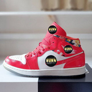 Giày Air Jordan 1 Mid SE Barcelona Sweater, size 42.5, real 2hand