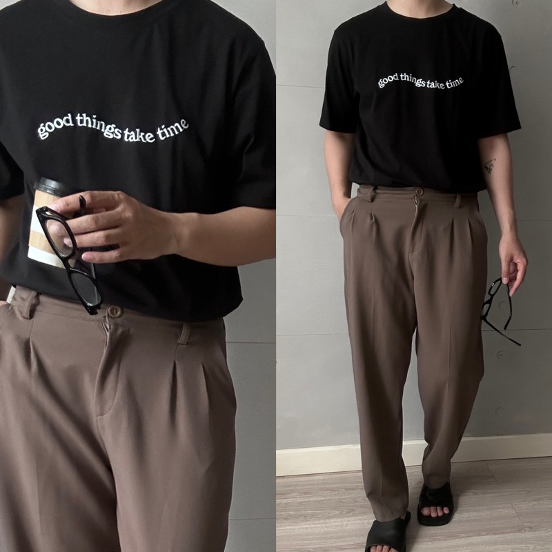 Quần vải nam ống suông vải quần tây - ARIS PANTS