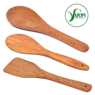 Đồ dùng bàn ăn Gỗ Kim Giao rừng Cúc Phương, mui xào, mui cơm, mui canh