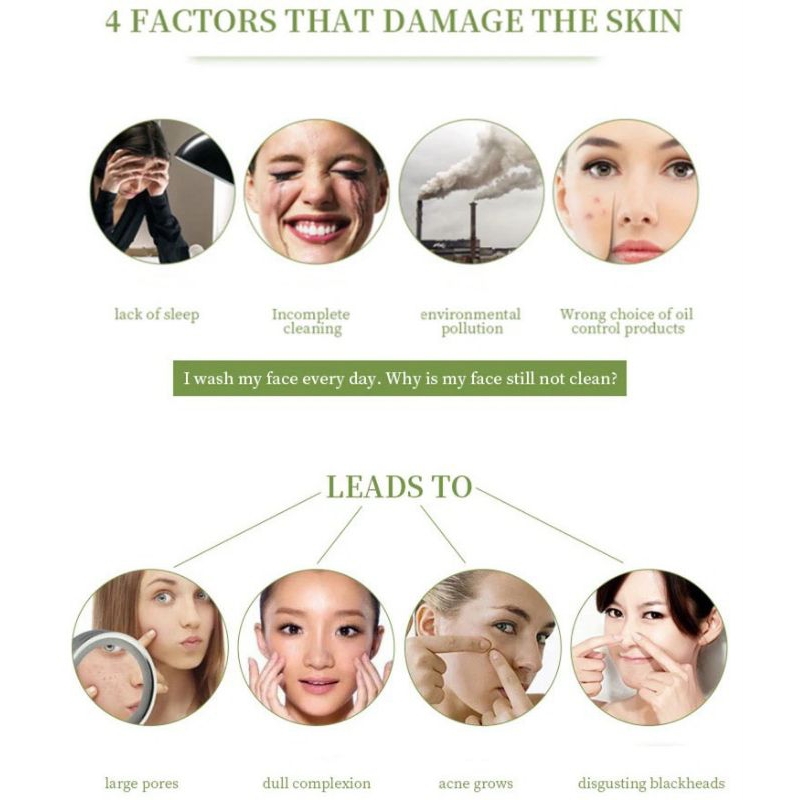 Chai Sữa Rửa Mặt Tạo Bọt Kiêm Tẩy Trang 150ml Chiết Xuất Tình Chất Lá Trà Xanh Giúp Làm Sạch Bụi Bẩn, Tẩy Trang Cho Da