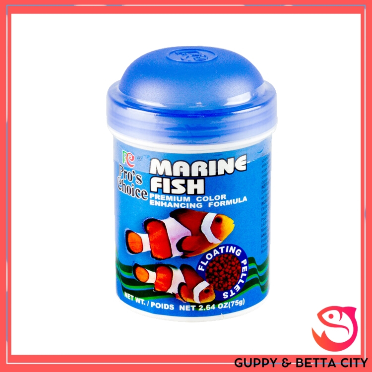 Thức ăn cho cá biển, cá nước mặn loại tốt lọ 75g Marine Fish Pro's Choice