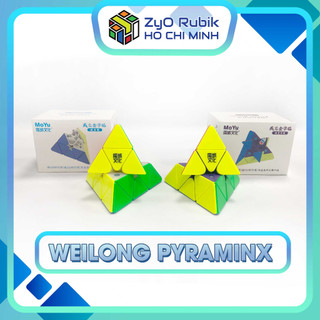  Rubik Weilong Pyraminx Có Nam Châm Stickerless - WRM Pyraminx - Đồ Chơi Phát Triển Trí Tuệ - Zyo Rubik Hồ Chí Minh 