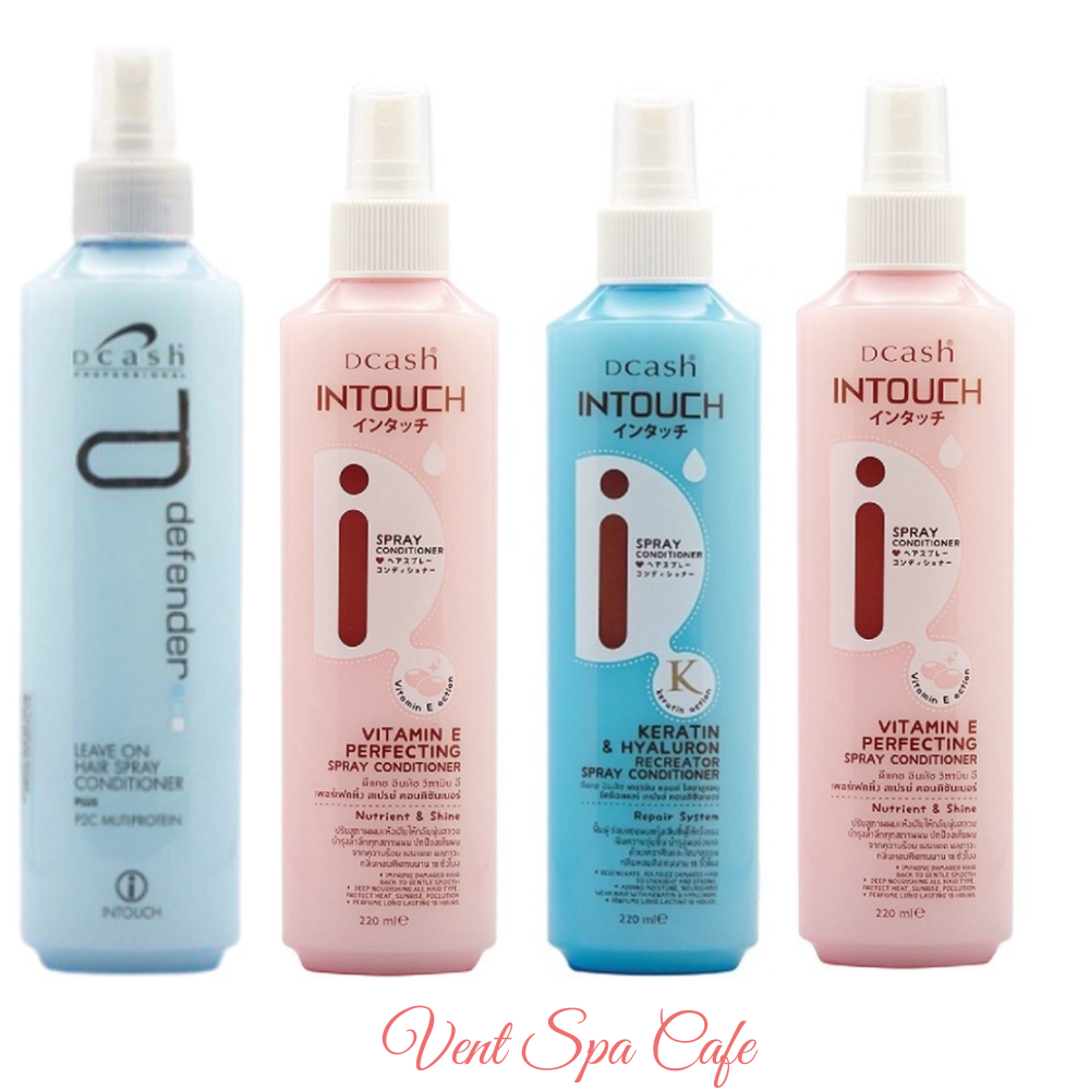 Sữa dưỡng tóc DCASH Hyaluron Vitamin E Perfecting 220ml / Chai xịt tóc xịt dưỡng tóc DCASH Defender Leave On Hair Spray