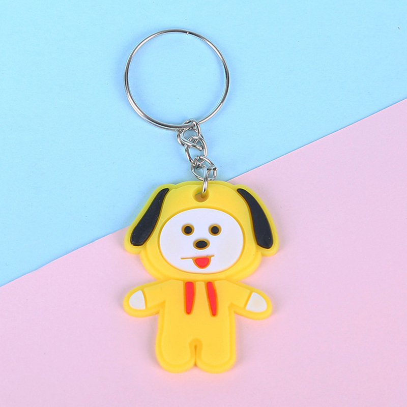 💜Móc Khoá Hoạt Hình Cute, Quà Tặng Dễ Thương, Móc Khoá Silicon Giá Rẻ Buôn Sỉ Bukao