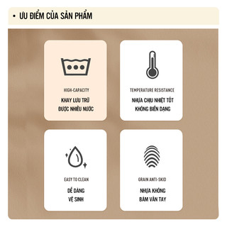Khay bàn trà nhựa cao cấp