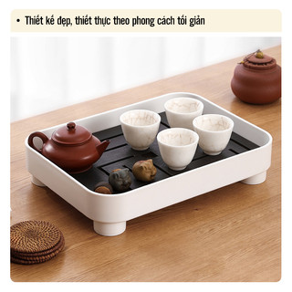 Khay bàn trà nhựa cao cấp
