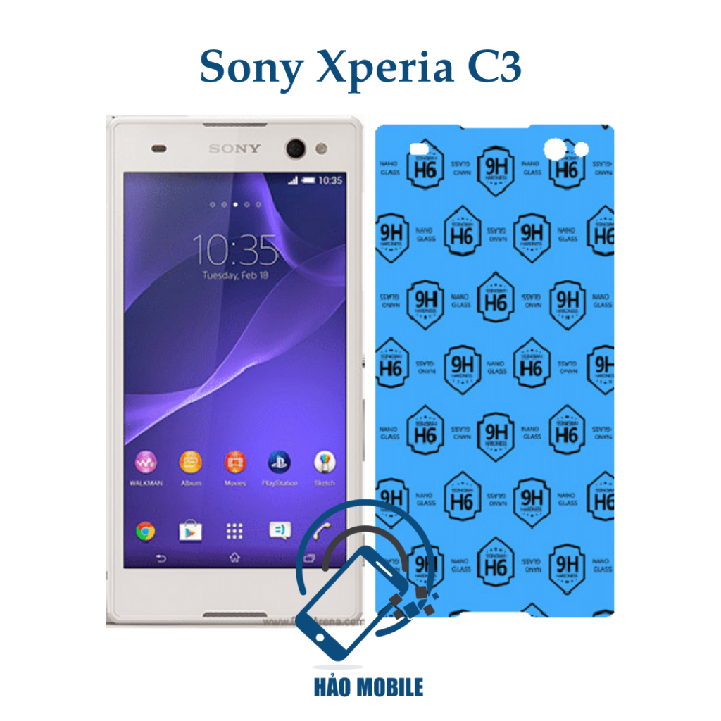 Dán cường lực dẻo nano Sony C3