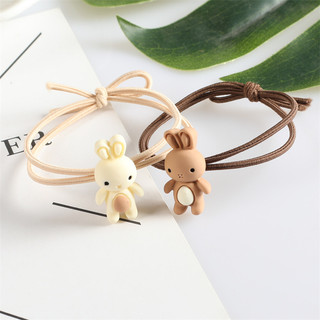 Dây cột tóc hình thỏ phong cách hàn quốc siêu dễ thương