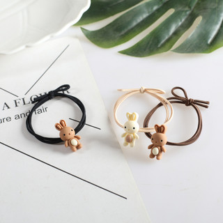 Dây Cột Tóc Hình Thỏ Phong Cách Hàn Quốc Siêu Dễ Thương