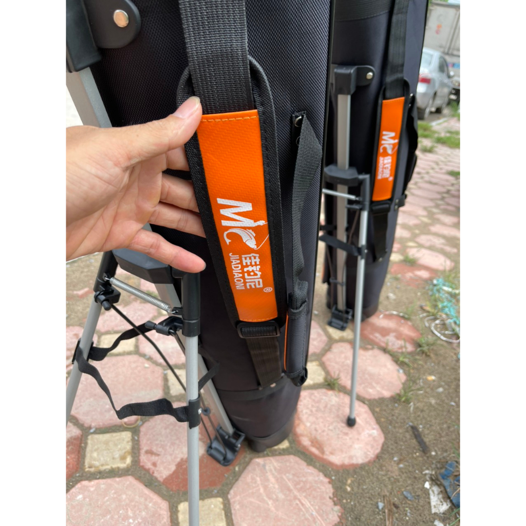 Bao đựng cần câu MC chính hãng 3 Ngăn chính và 2 ngăn phụ