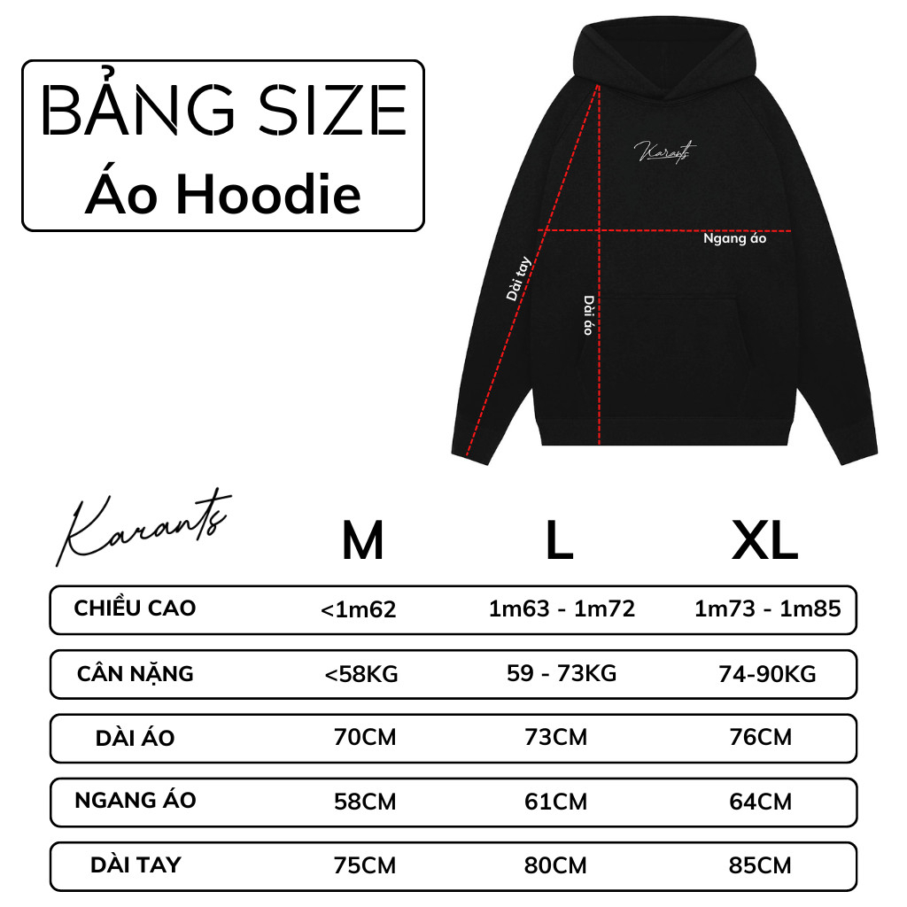 Áo Khoác Hoodie Karants Local Brand Unisex Special Collection Premium -HD01