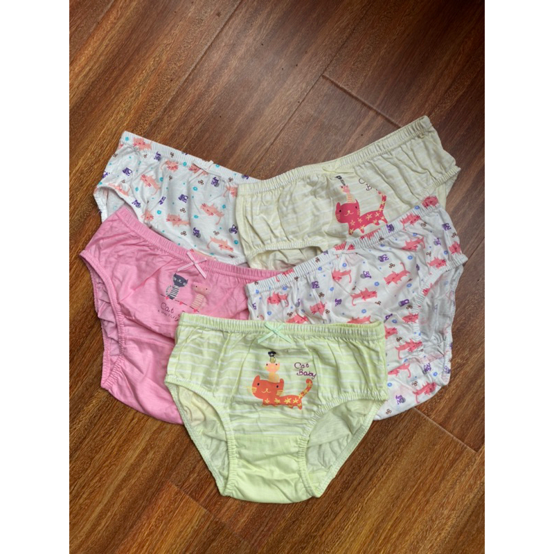 SET 5 QUẦN CHIP BÉ GÁI- COTTON XUẤT HÀN