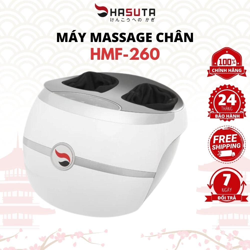 Máy massage chân cao cấp HASUTA HMF 260 chính hãng, Massage chân với túi khí xoa bóp 360 độ, Giảm đau mỏi ,tê cứng chân