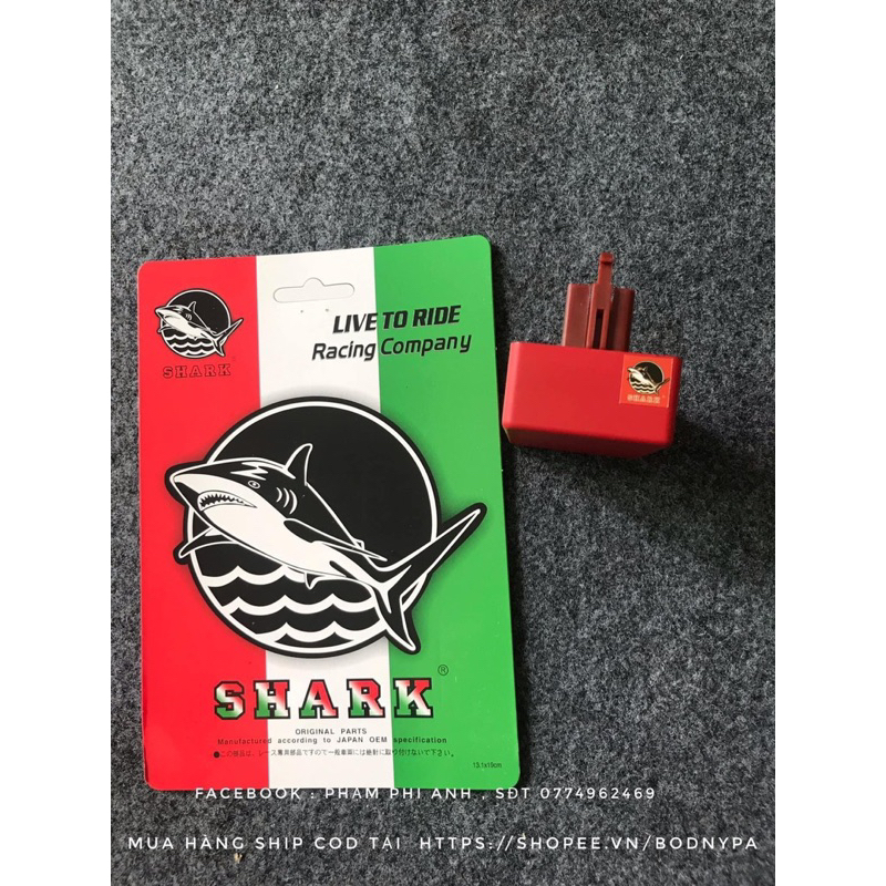 Ic Shark Độ Wave100/Dream Không Tăng Chỉnh