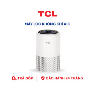   Sản phẩm mới  Máy lọc không khí TCL Breeva A1C - Kích thước phòng 20m2 - Bộ lọc  lớp 3 lớp Hepa H13- Lọc bụi mịn 360 độ 