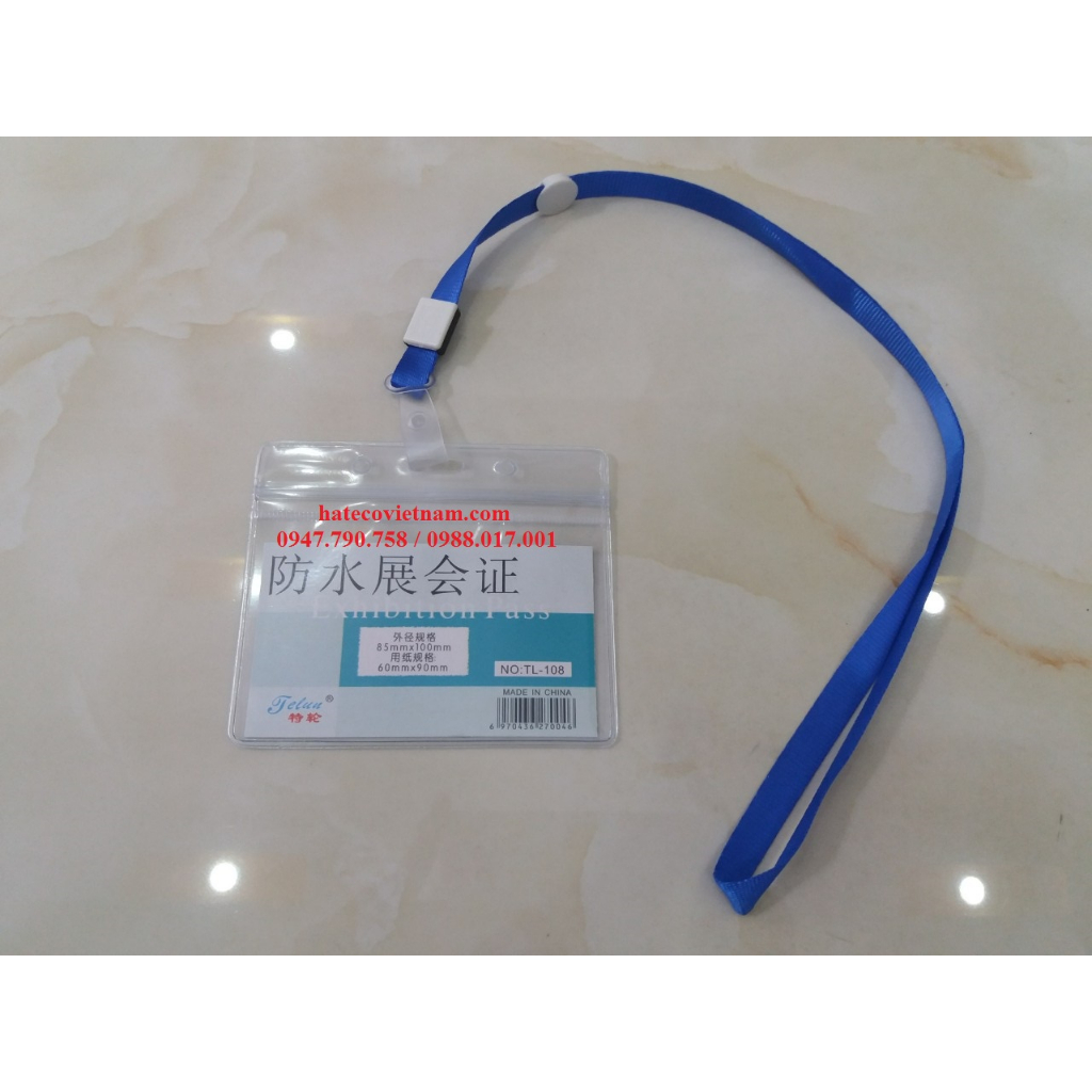 ĐEO THẺ NHÂN VIÊN, HỌC SINH, THẺ ĐEO HỘI NGHỊ NHÀ BÁO (thẻ ngang 208, 108, thẻ dọc 304, 303, 207, 107, dây đeo thẻ...)