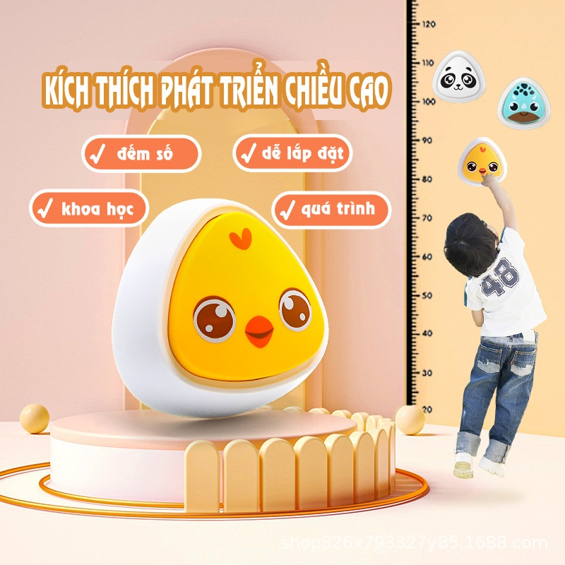 Đồ Chơi Vận Động, Bộ Chạm Nhảy TIẾNG ANH Tăng Chiều Cao - Hỗ Trợ Tăng Chiều Cao Tự Nhiên Cho Bé