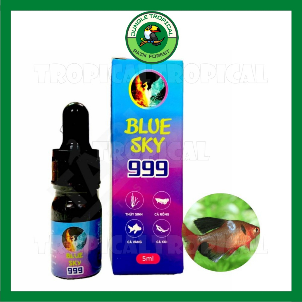 Blue Sky 999 9999 - xử lý túm lắc và các loại nấm cho mọi loại cá cảnh thủy sinh