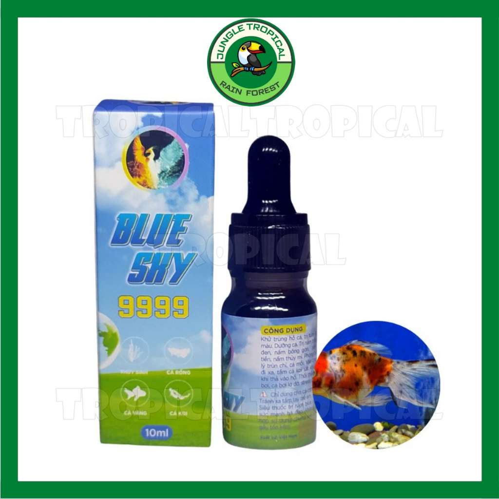 Blue Sky 999 9999 - xử lý túm lắc và các loại nấm cho mọi loại cá cảnh thủy sinh