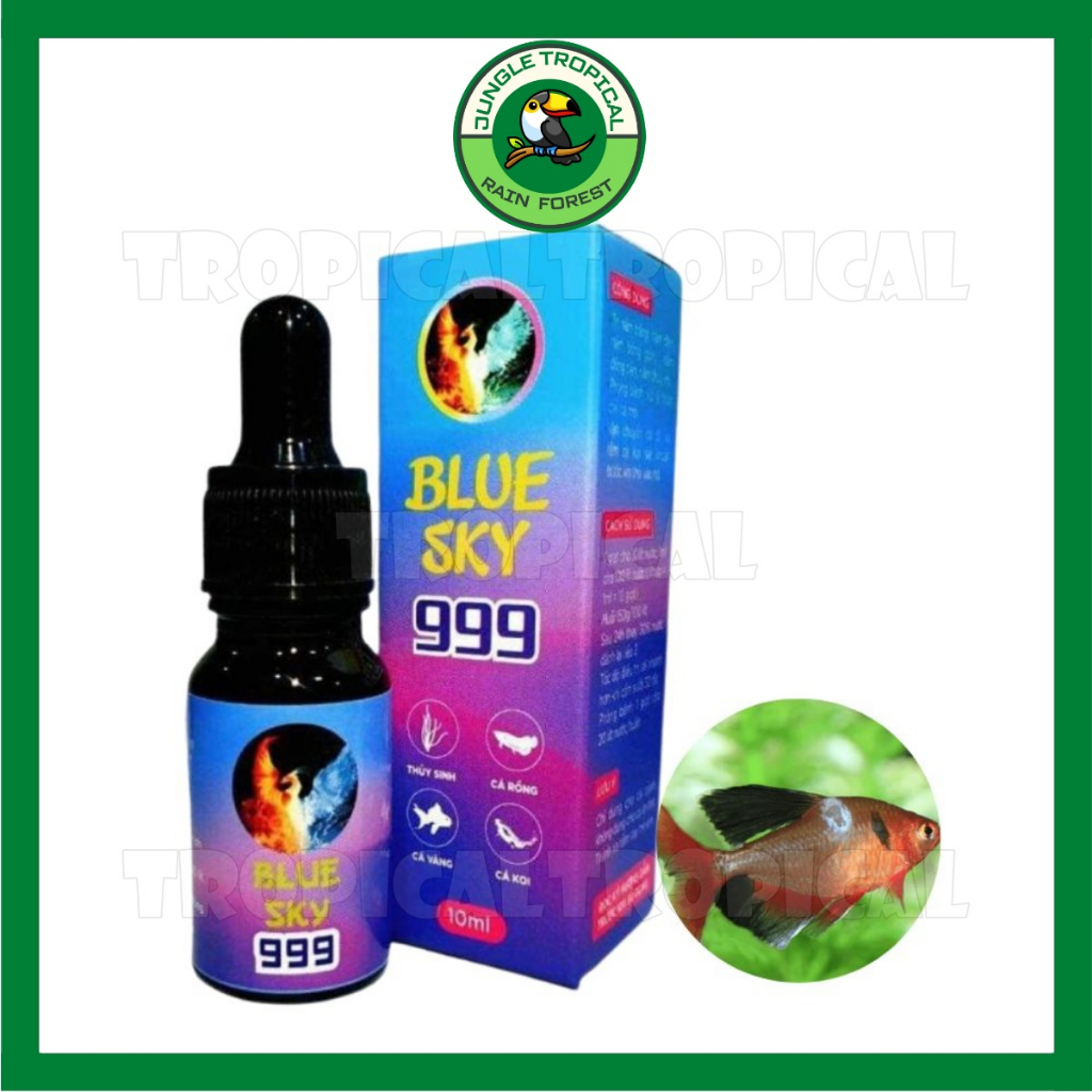 Blue Sky 999 9999 - xử lý túm lắc và các loại nấm cho mọi loại cá cảnh thủy sinh