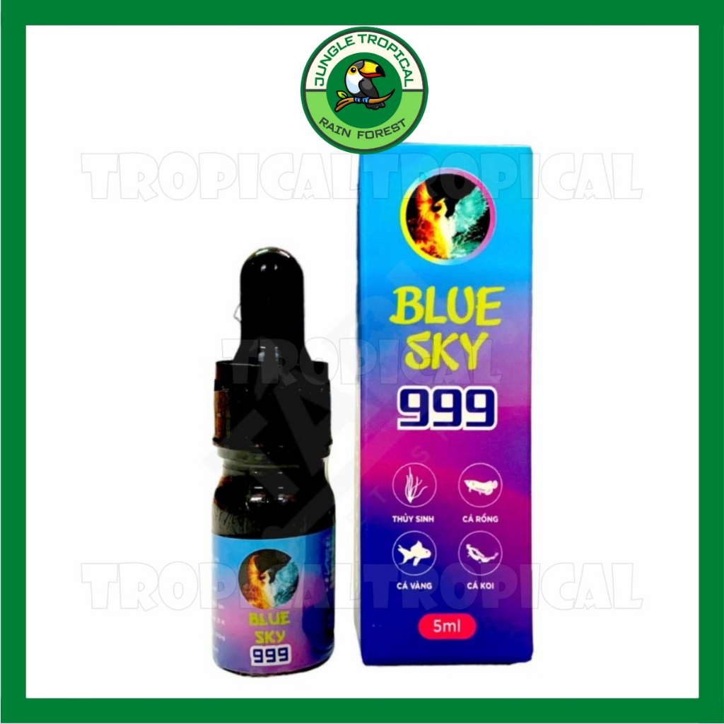 Blue Sky 999 9999 - xử lý túm lắc và các loại nấm cho mọi loại cá cảnh thủy sinh