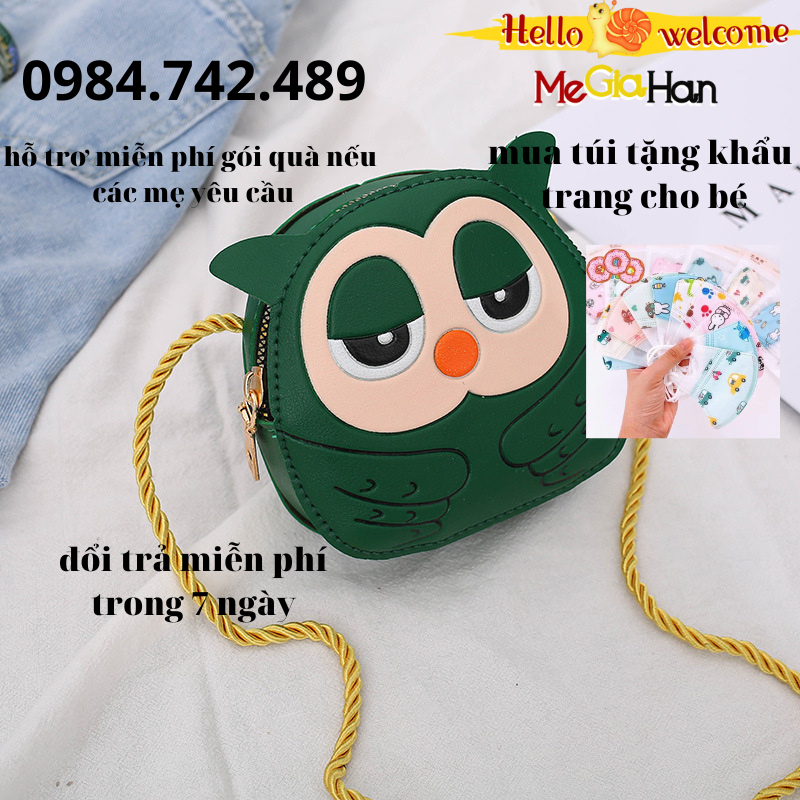 Túi Đeo Chéo Cho Bé Túi Đi Chơi Mẫu Hoạt Hình Dễ Thương Cho Trẻ Em Nhỏ Và Nữ Tuổi Teen