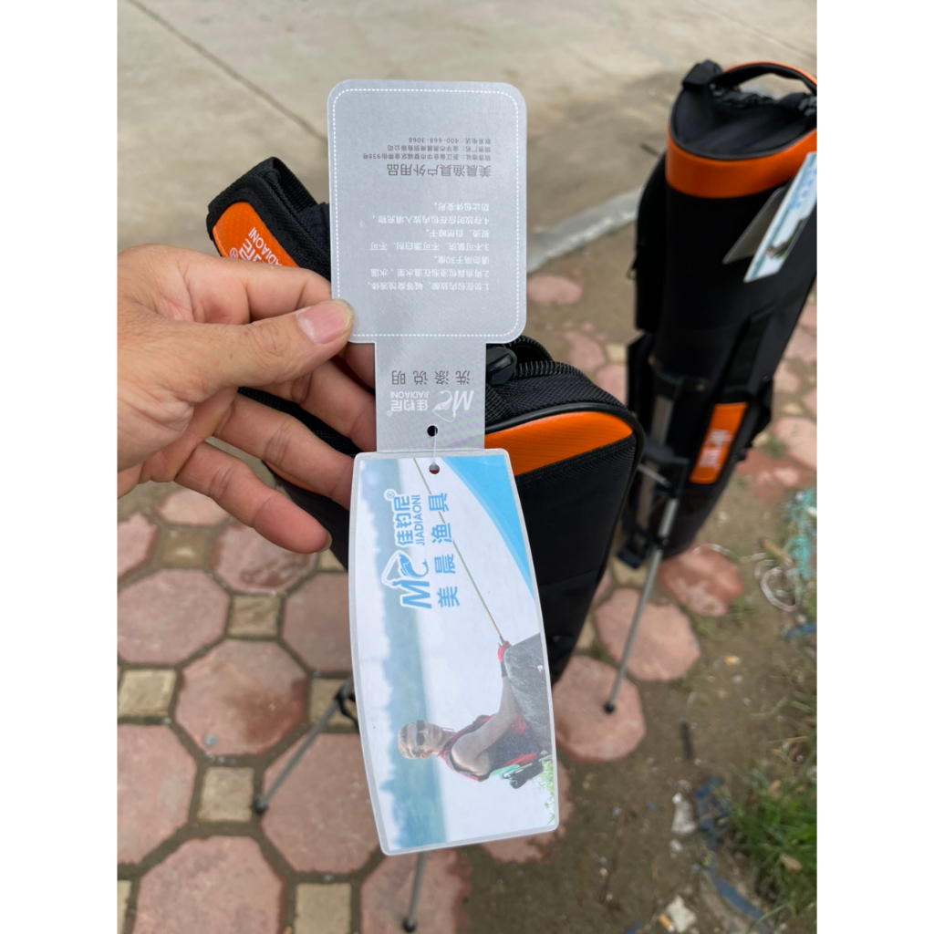 Bao đựng cần câu MC chính hãng 3 Ngăn chính và 2 ngăn phụ