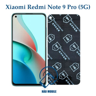 Dán chống nhìn trộm Xiaomi Redmi Note 9 Pro (5G)- Dán cường lực dẻo nano 9H+