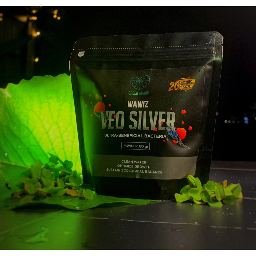 Men vi sinh WAWIZ 180g - VEO SILVER xử lý nước làm trong nước cho hồ cá