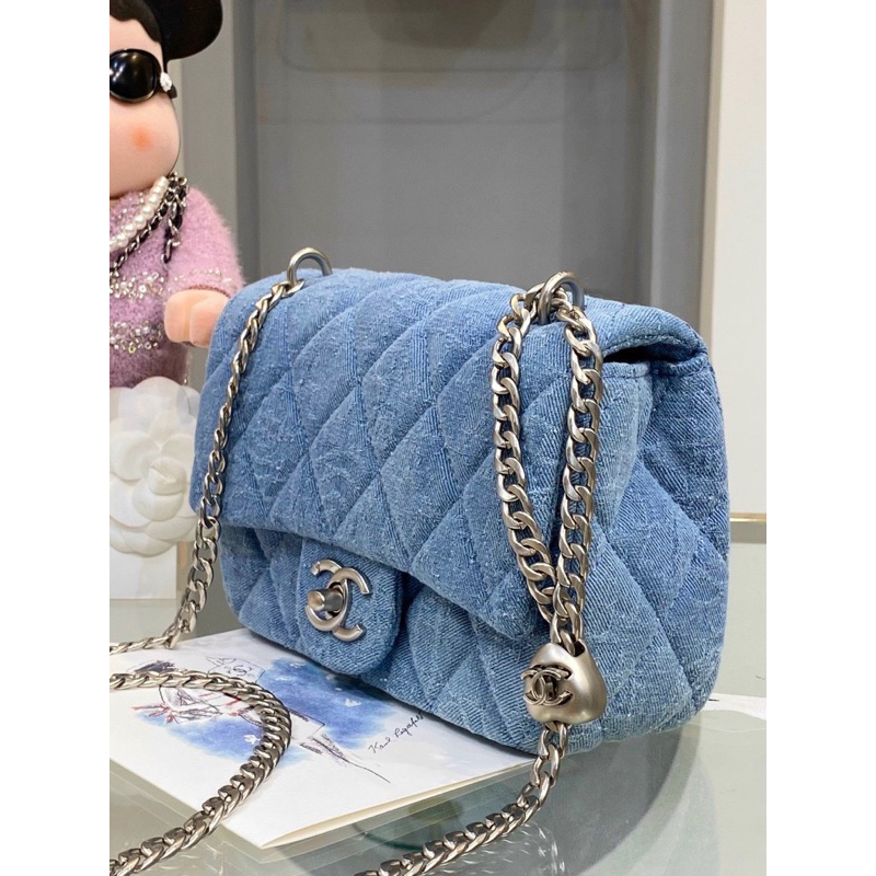 Tuia đeo chéo đeo vai Xaleo fullbox nam châm đẹp chất jeans W166-20